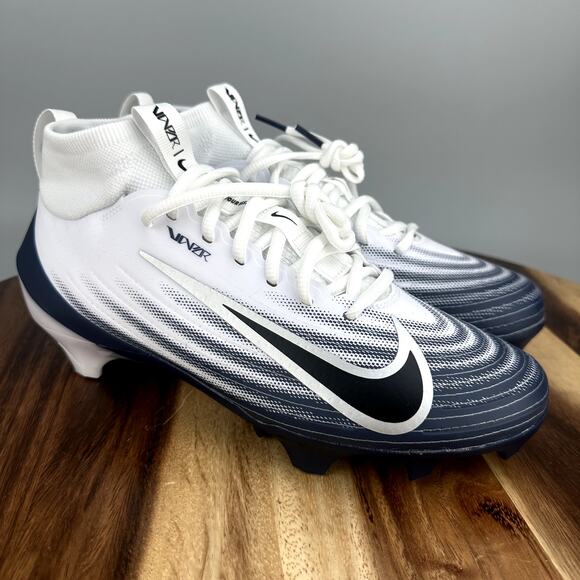 Nike Air Zoom Vapor Pro 1 Football Cleats Men's Size 8 Navy Blue HM8850-104 - Picture 1 of 6